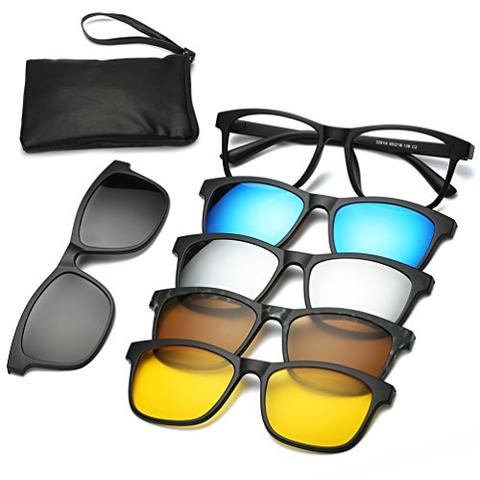 5 in 1 magnetic sunglasses ray ban